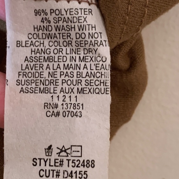 NWT Trendy Halter Tank Top In Brown- Size Small - Picture 7 of 7